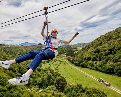 Calling All Adrenaline Seekers: South Island's Kaikoura Just Launched 600 Metres of Ziplines