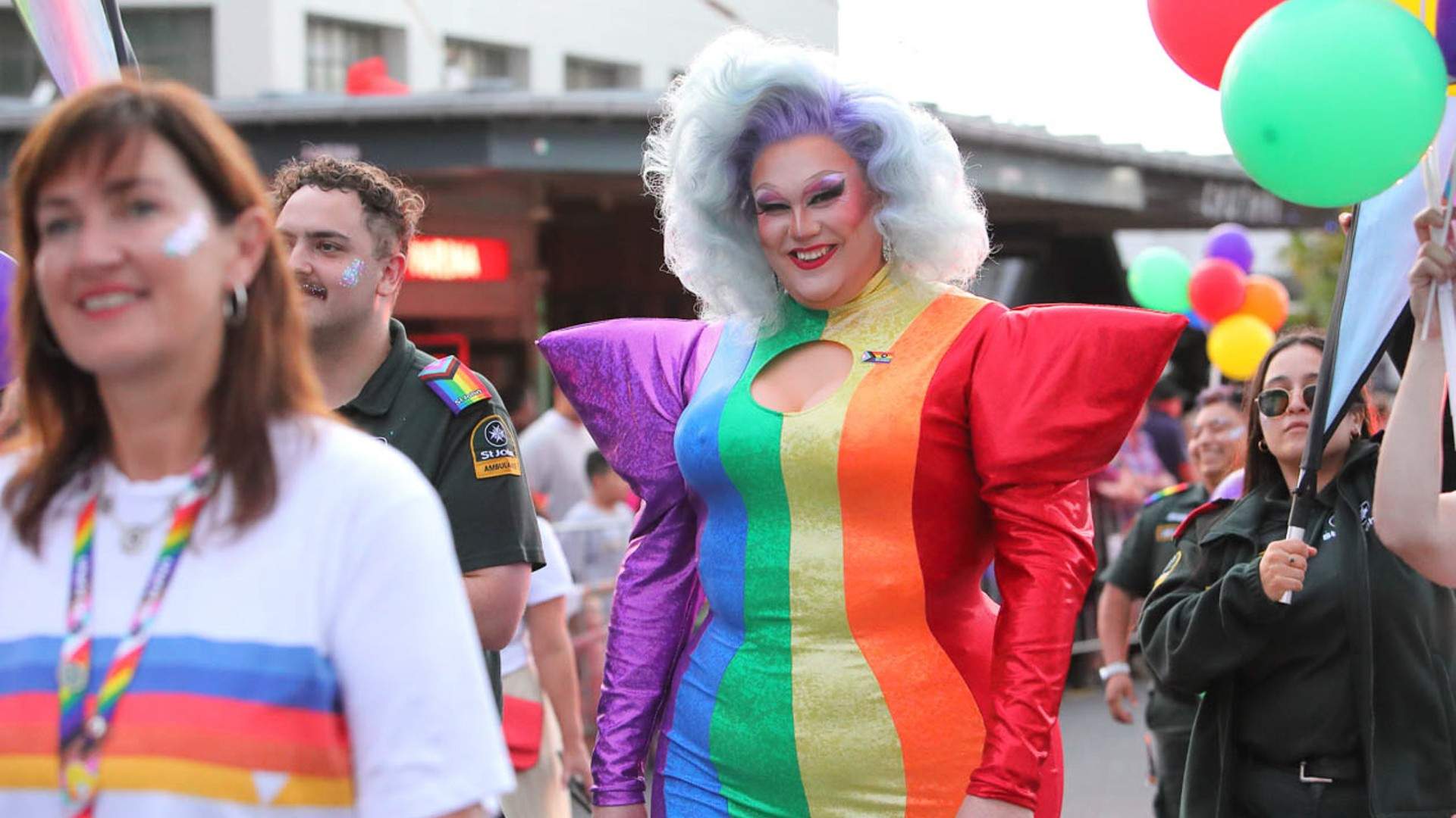 Auckland Rainbow Parade 2024 Concrete Playground