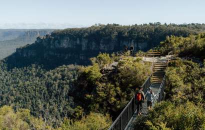 Background image for A Spectacular New Two-Day, 19-Kilometre Clifftop Walk Has Opened in the Blue Mountains