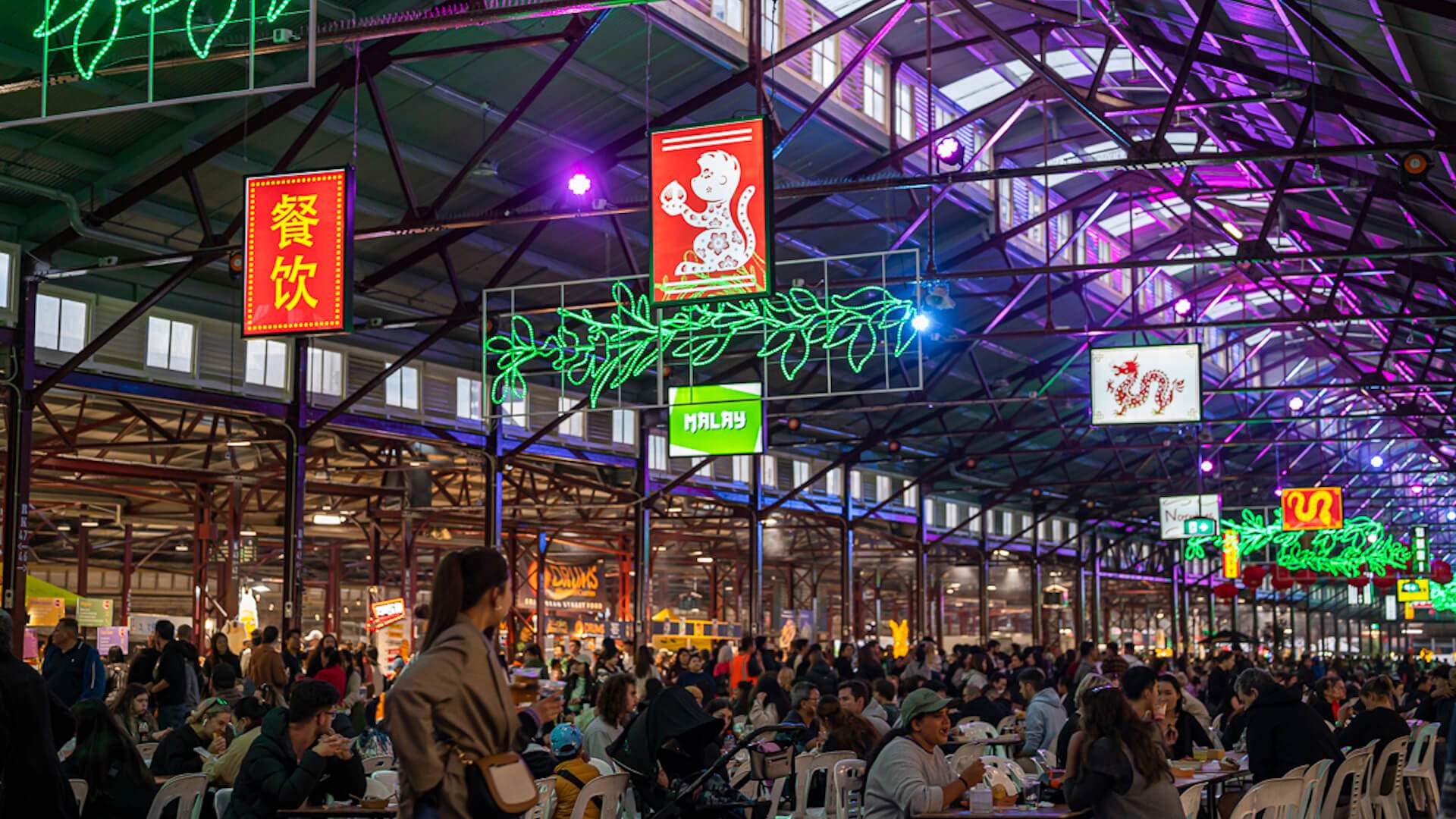 The best things to do in Melbourne this month — April — Hawker 88 Night Market at Queen Victoria Market