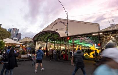 Background image for Queen Victoria Market Has Launched a New Food Truck Precinct That's Open Five Days a Week