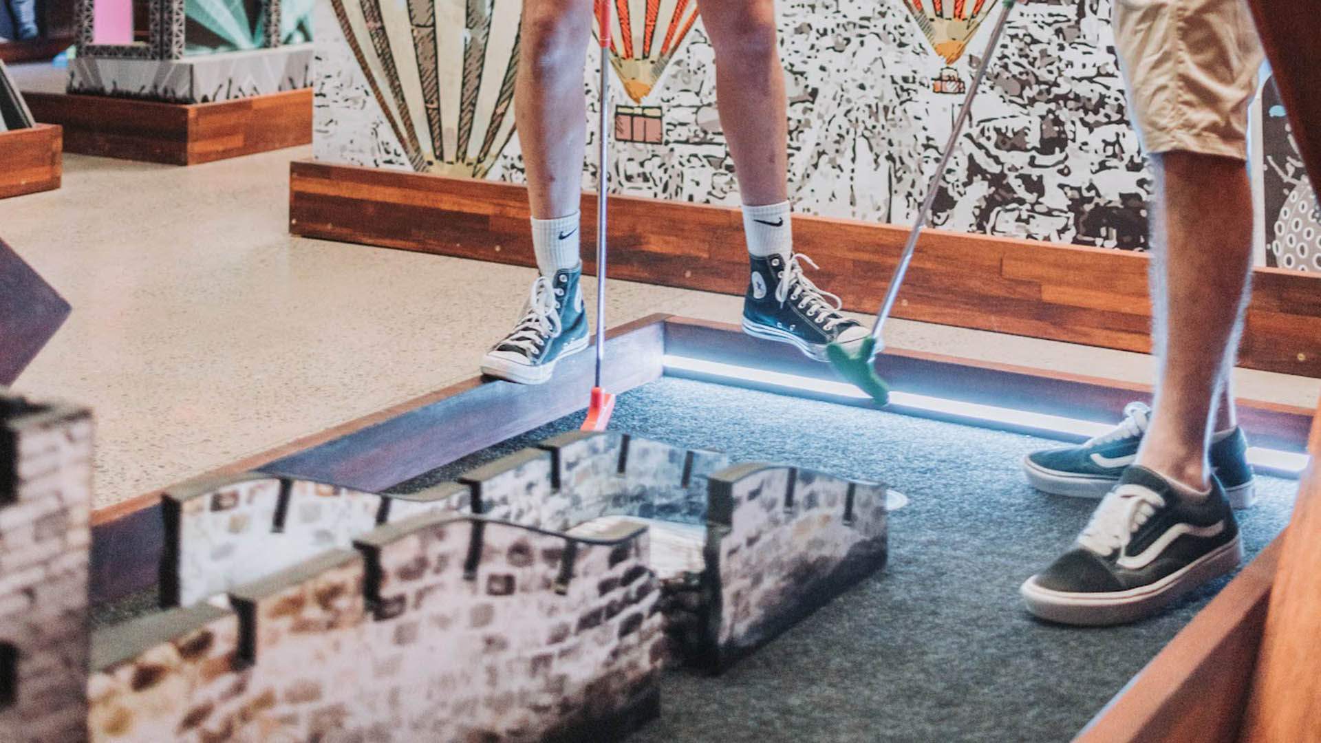Coming Soon: South Bank Is Getting a 12-Hole Indoor Mini-Golf Course and Golf Simulator with a Bar