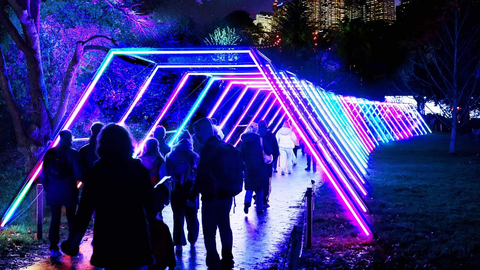 Dazzling After-Dark Festival Lightscape Is Returning to the Royal Botanic Garden Sydney for Vivid 2024