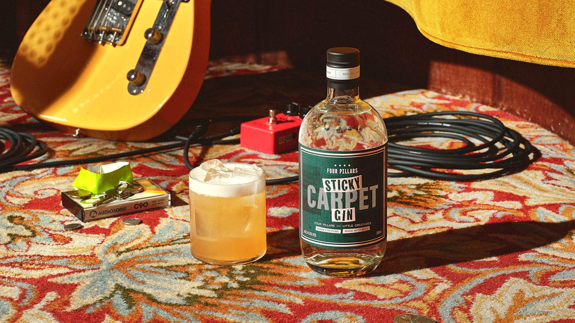 Four Pillars Has Brought Back Its Sticky Carpet Gin That Pays Boozy Tribute to the Front Bars in Pubs