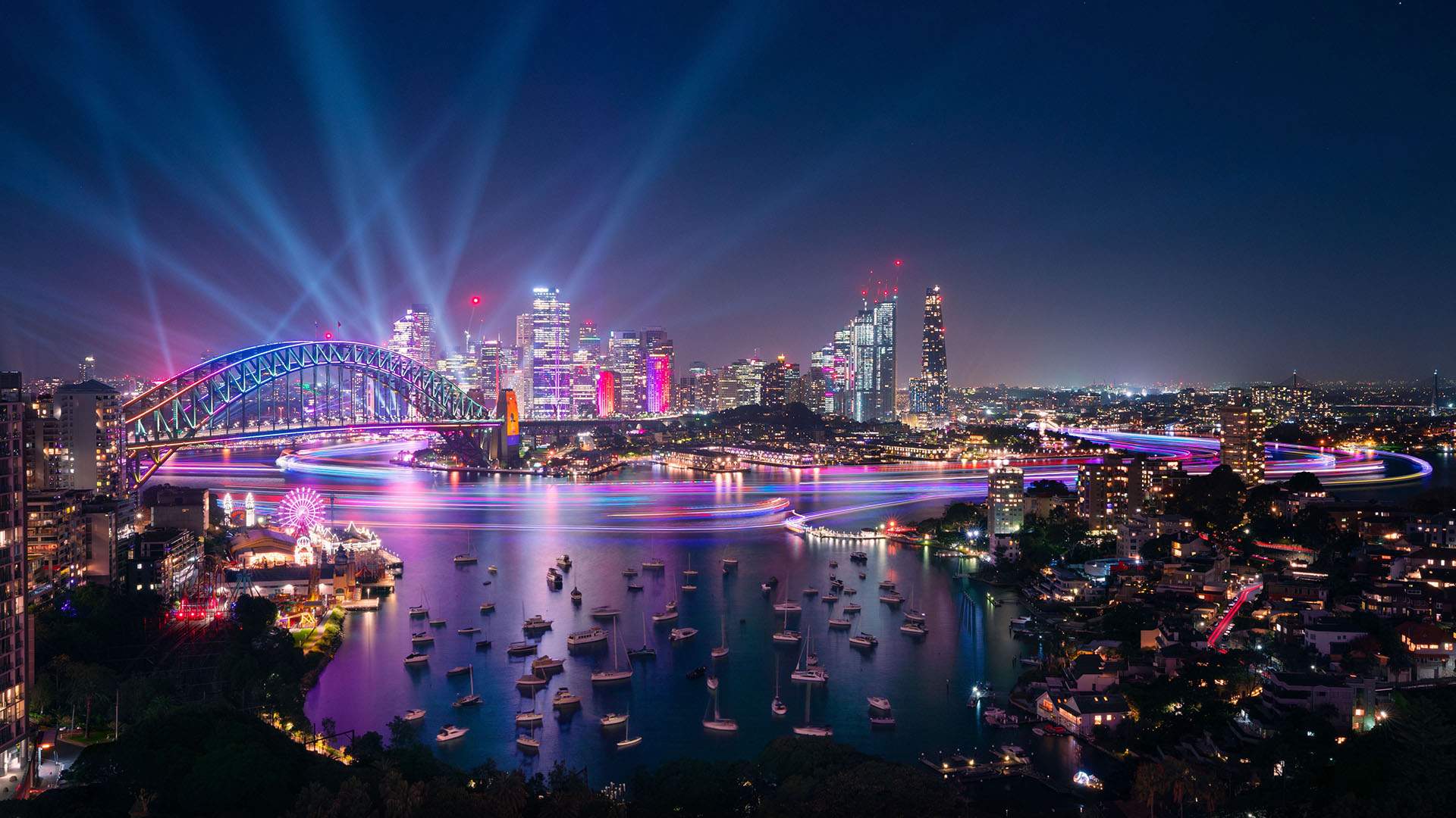 From Air, Budjerah and Yasiin Bey to 40-Kilometre-Long Laser Beams: Vivid Sydney's Packed 2024 Program Is Here