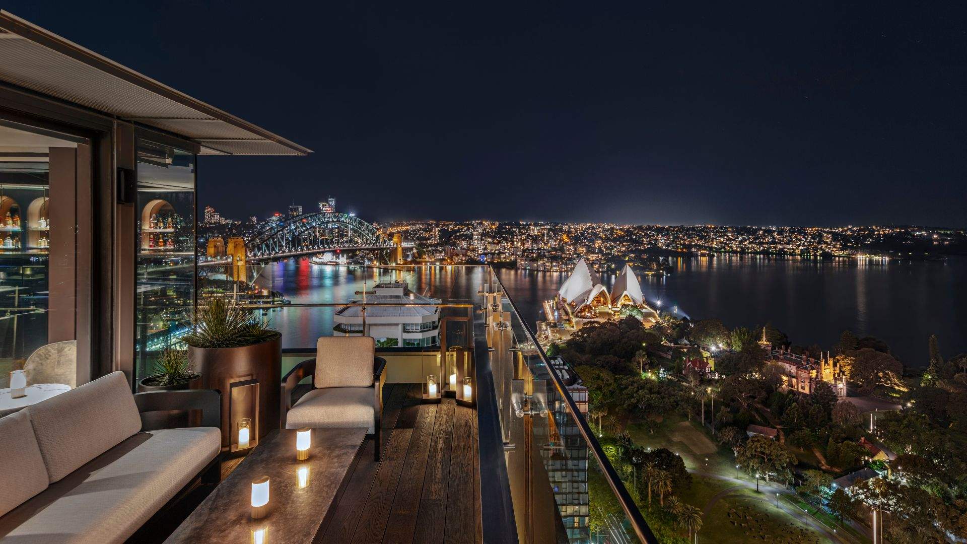 Vivid Sydney at Aster Rooftop Bar