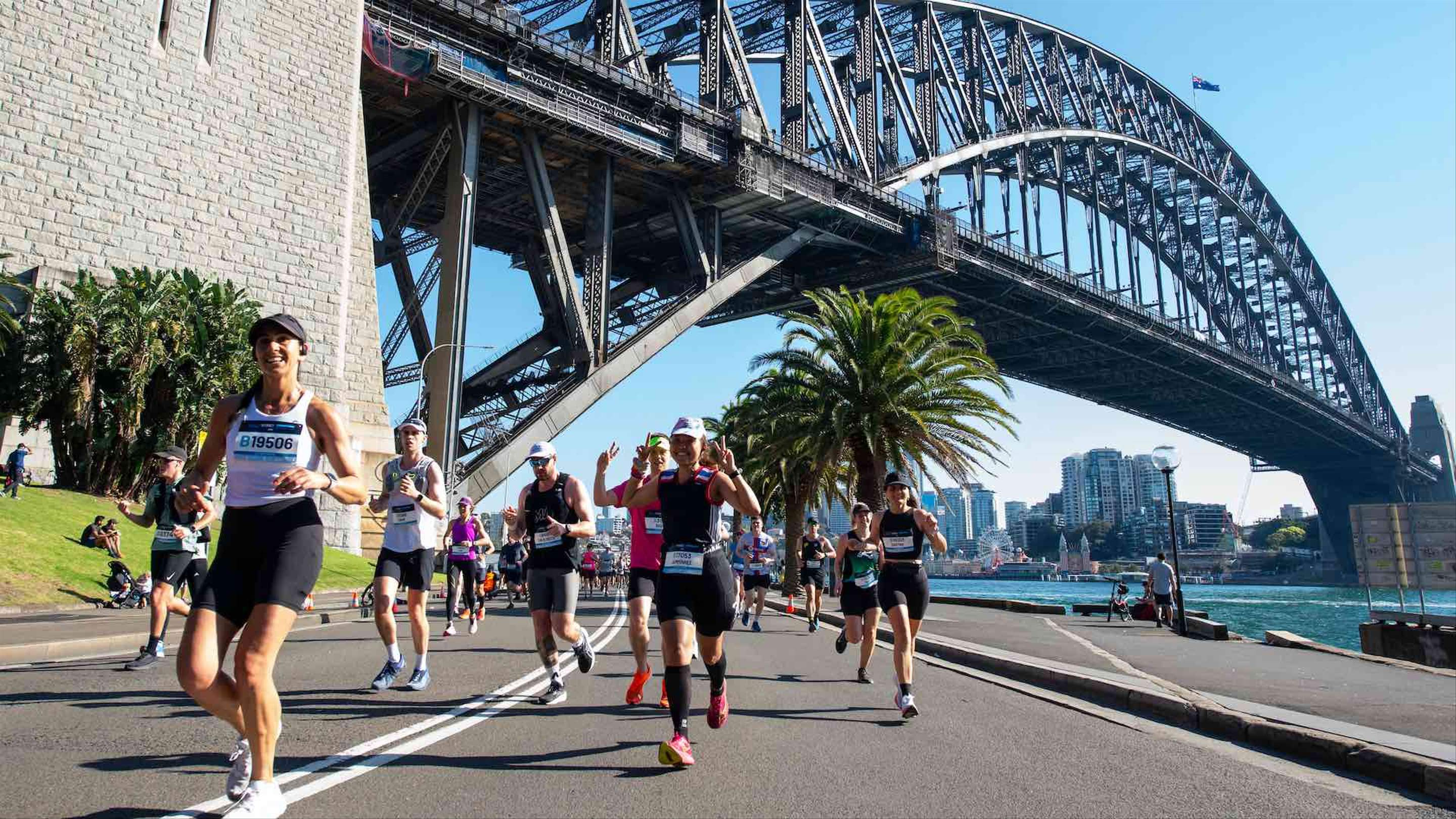  Sydney Marathon 2024 - Concrete Playground Illustration 