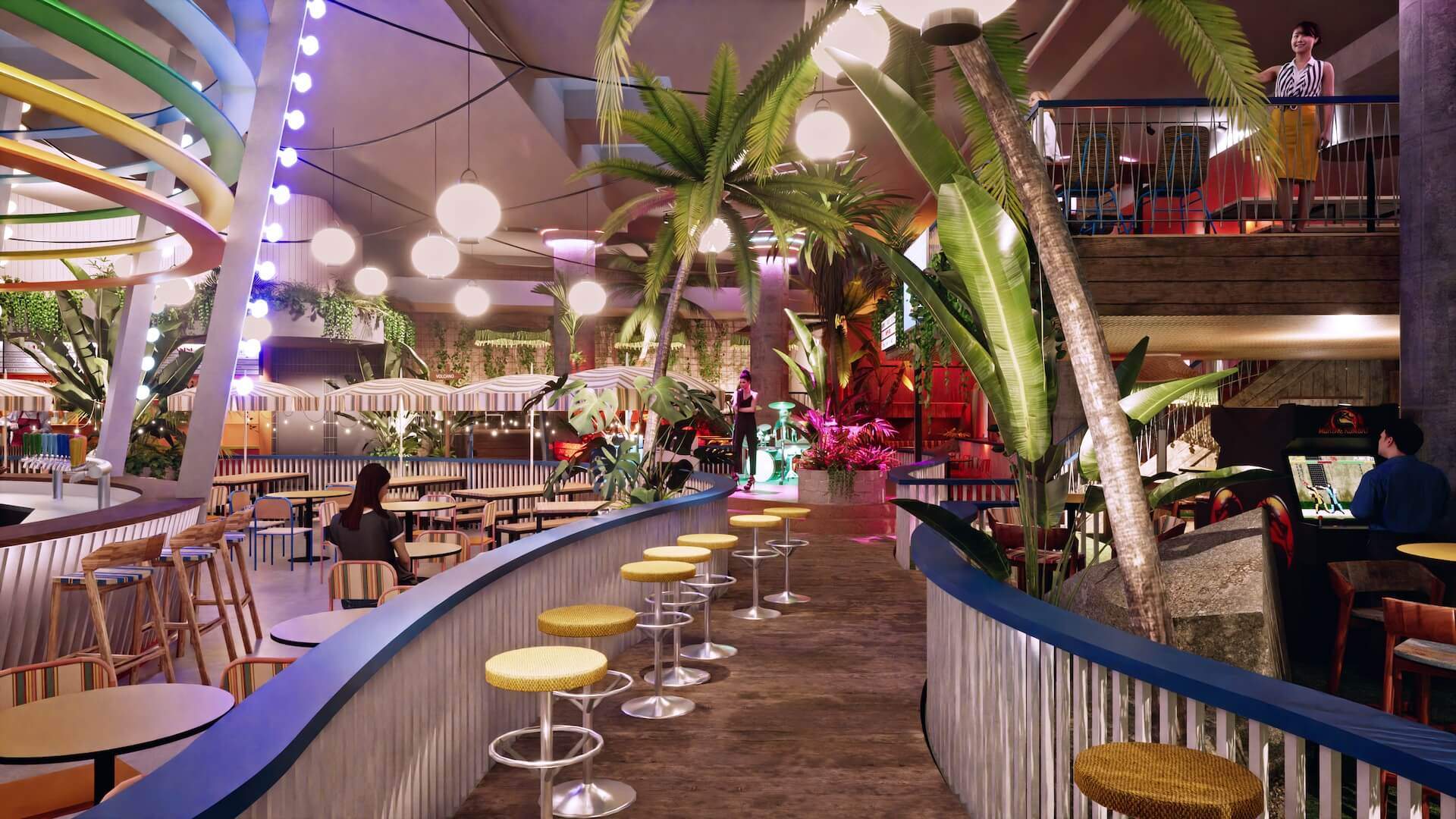 Coming Soon: Moon Dog's Massive Docklands Bar Doglands Will Have a Volcano, Palm Trees and Hidden Karaoke Room