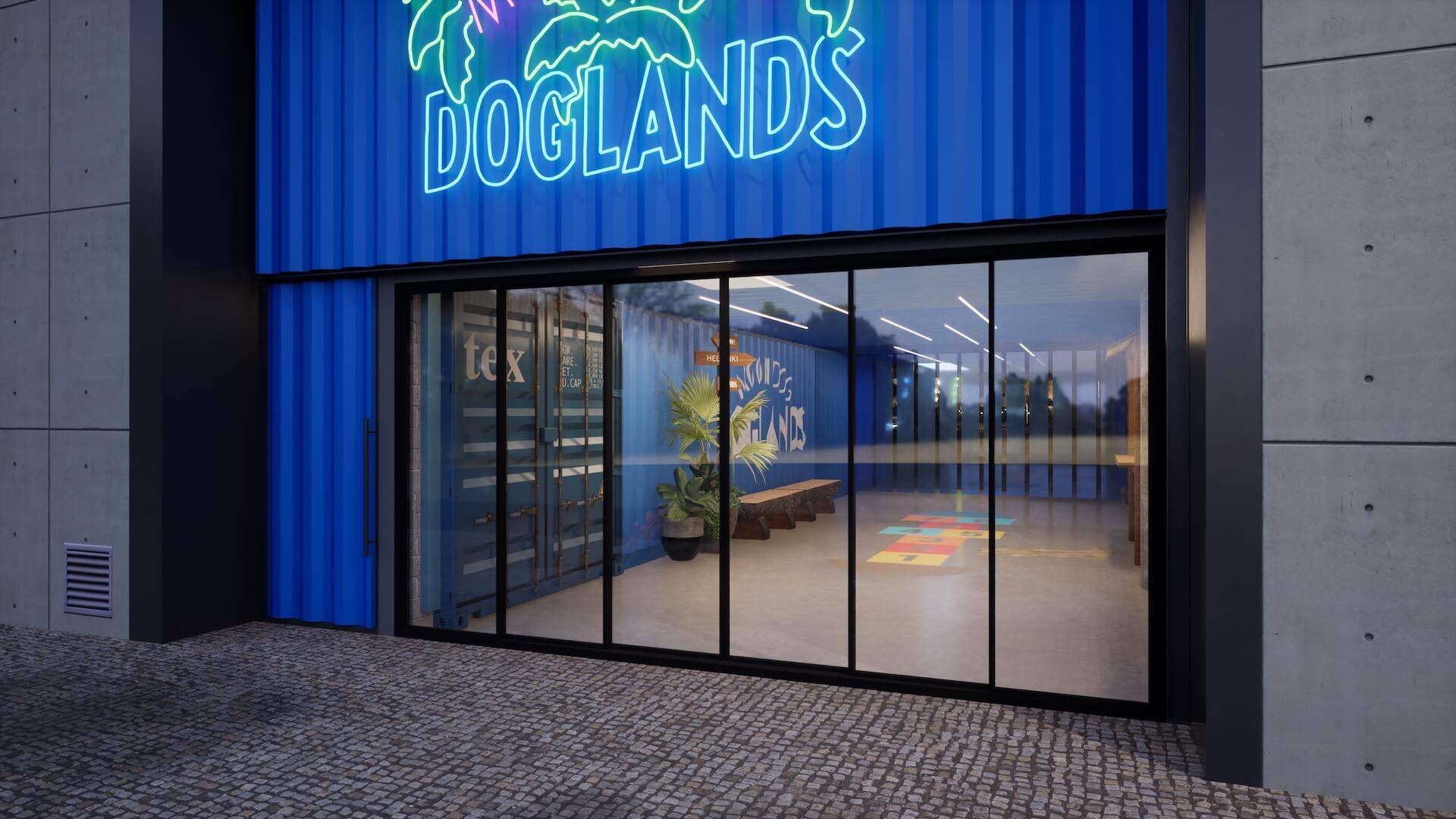 Moon Dog's brewery bar in Docklands - Doglands