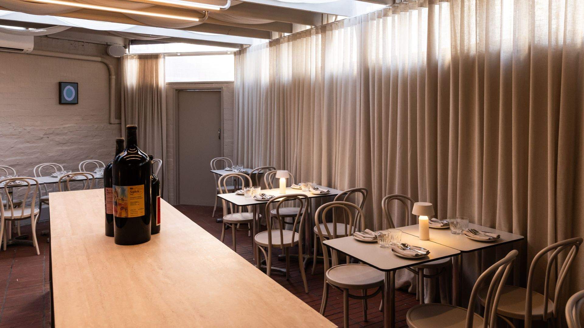Interior shot of Fabbrica Pasta Bar's new Darlinghurst venue. 