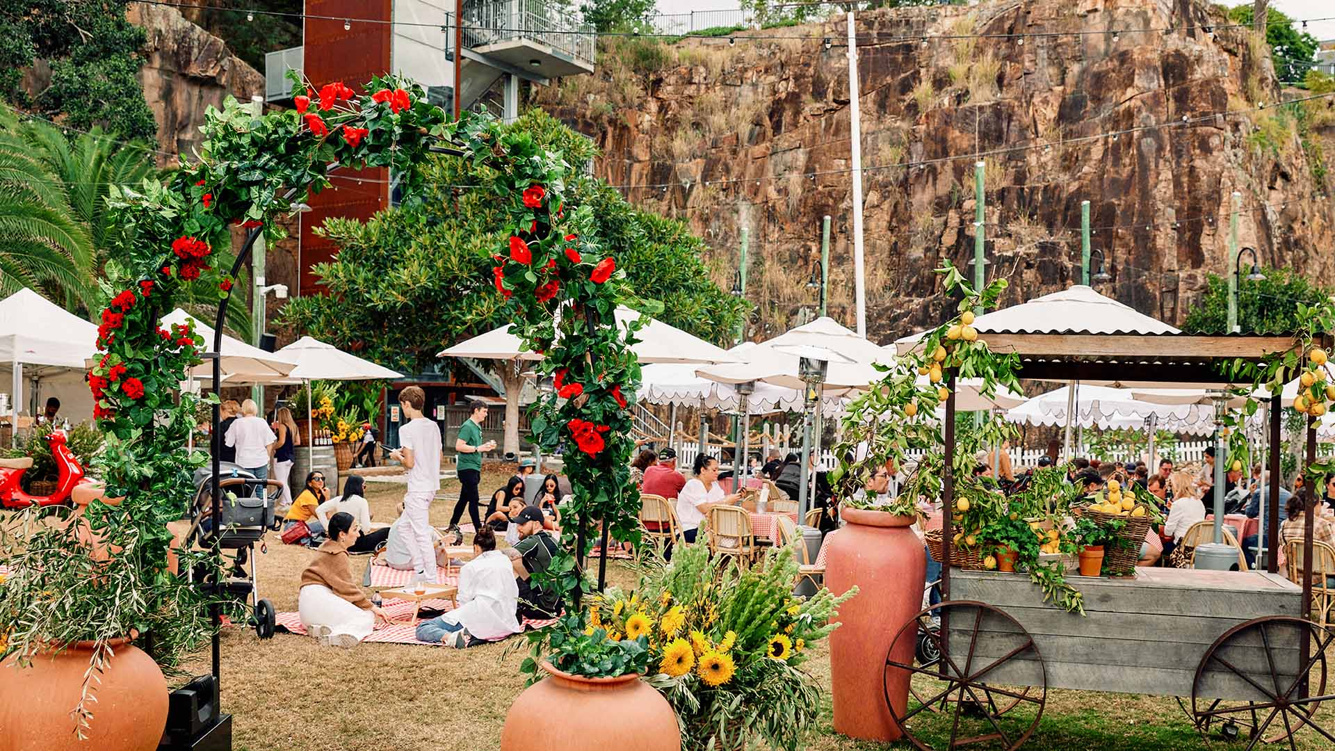 Howard Smith Wharves and Chef Orazio D'Elia Are Bringing Back Their Riverside Italian Food Market in 2024