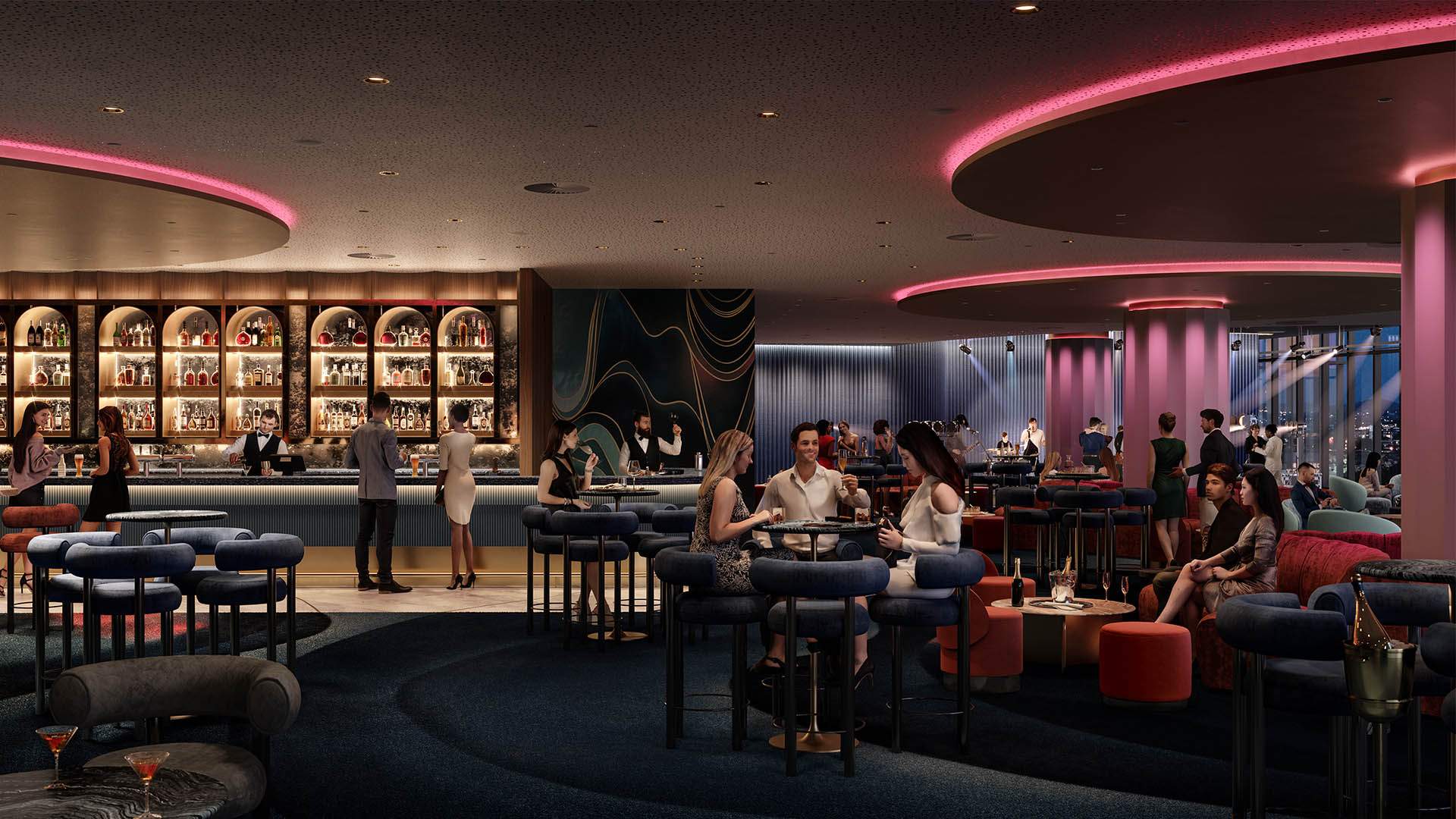 Coming Soon: The New LiveWire at Queen's Wharf Will Pair Cocktails with Live Tunes and Late-Night Entertainment