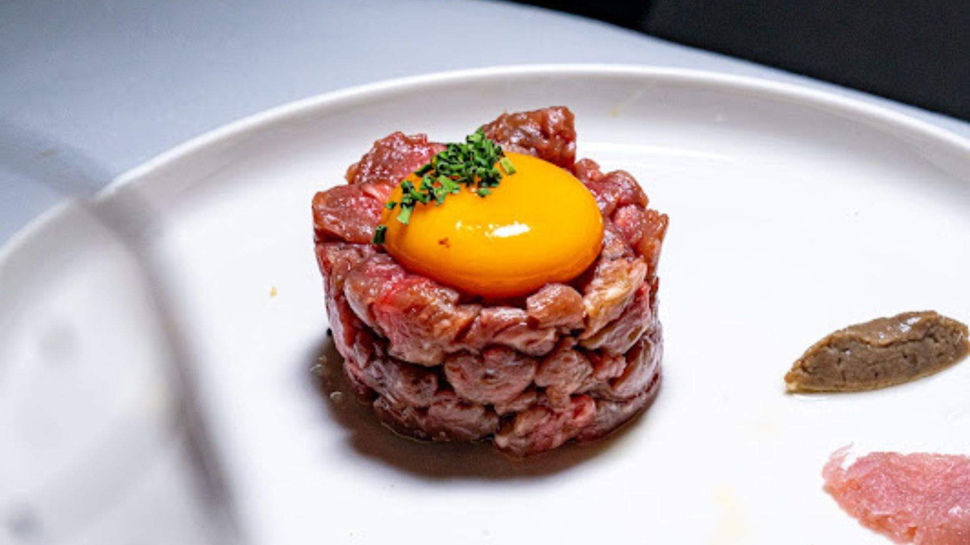Macleay St Bistro new location with it's OG food: classic steak tartare.