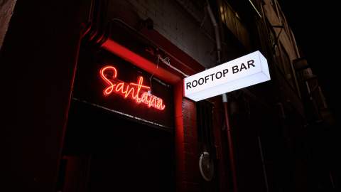 Santana rooftop bar in Melbourne's CBD