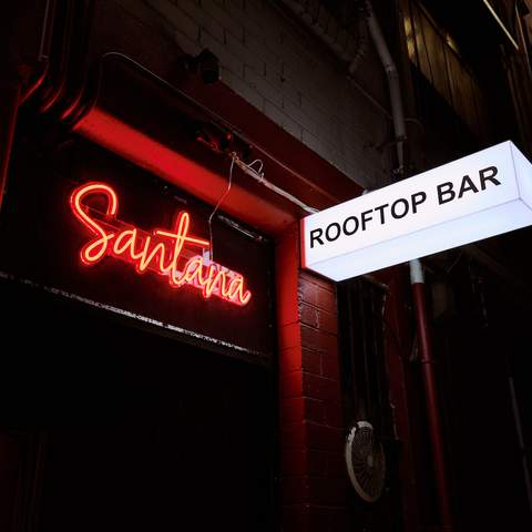 Santana rooftop bar in Melbourne's CBD