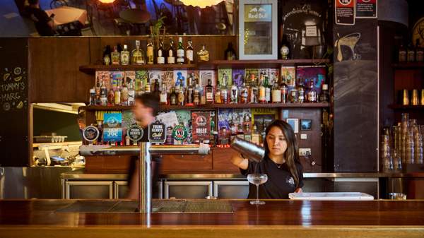 Melbourne's The Happy Mexican's first Sydney venue at the Lansdowne Hotel. 