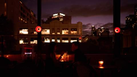 Santana rooftop bar in Melbourne's CBD