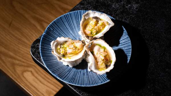 Oysters from Astro Barangaroo. 