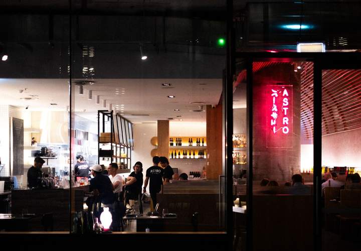 Background image for Now Open: Astro Is the New Barangaroo Restaurant That's Fusing Tokyo's Izakayas with Seoul's BBQ Joints