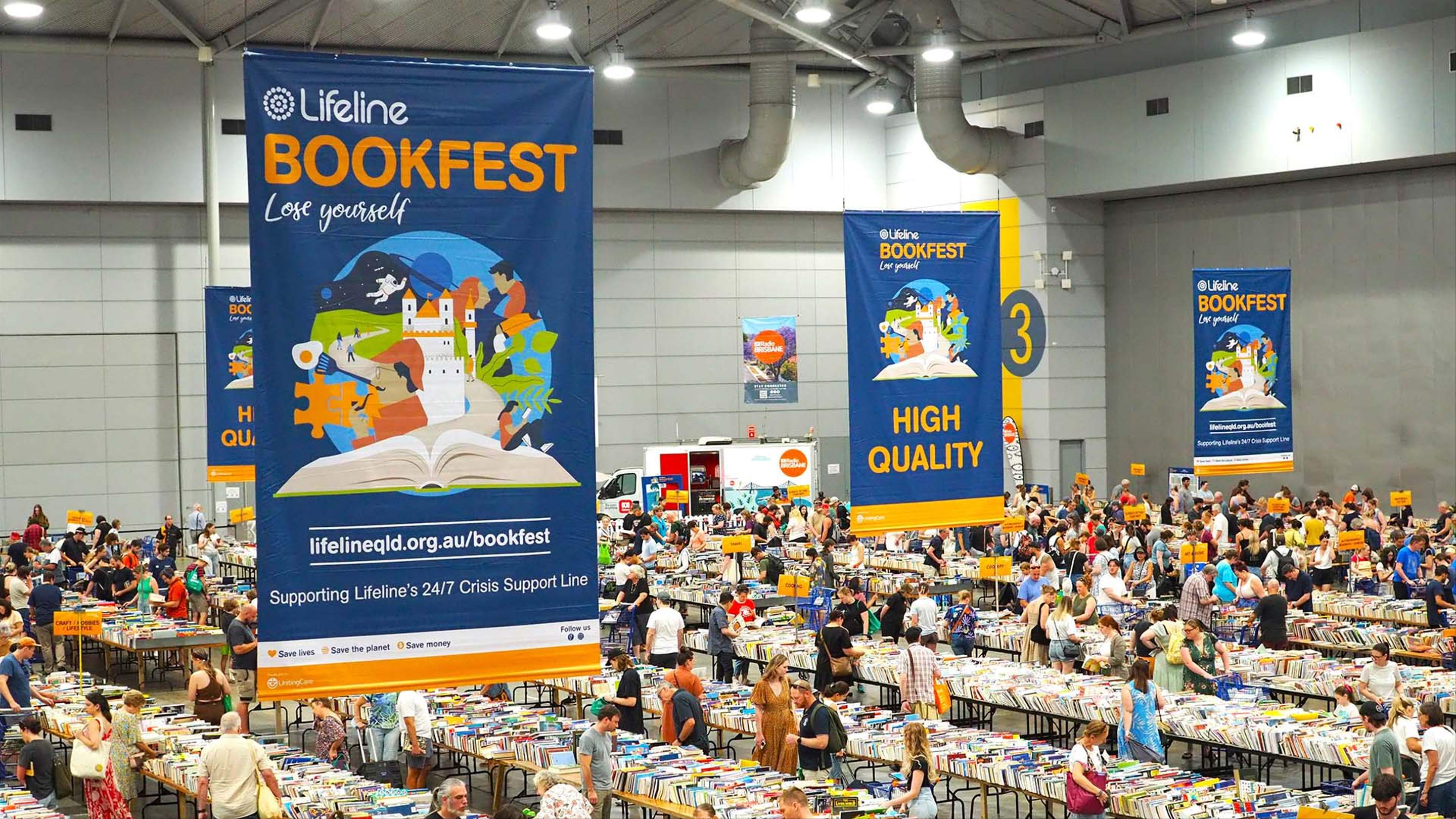 Lifeline Bookfest — Winter, Brisbane All the Details