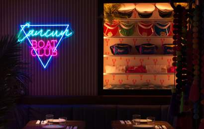 Background image for Now Open: Cancun Boat Club Is Quay Quarter's New Mexican Eatery and Margarita Bar Taking Cues from the 80s