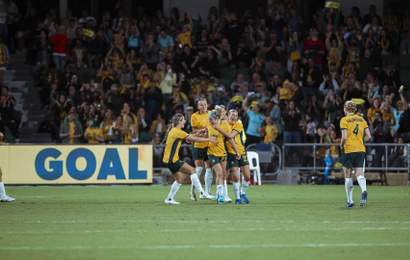 Background image for It's Tillies Time: Here's When You Can Watch the Matildas Play Their Next Set of Friendlies Against China
