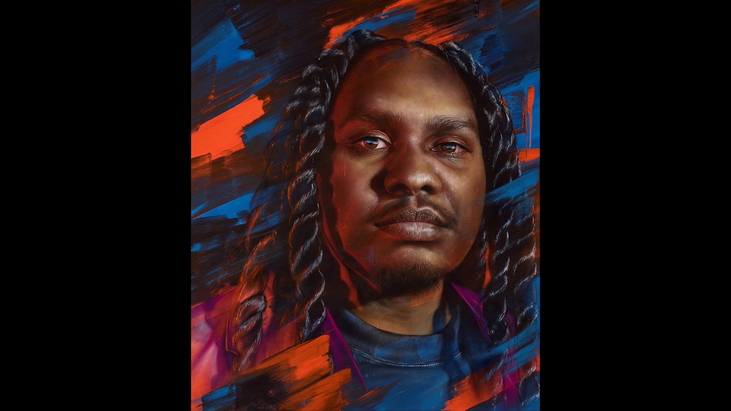 Matt Adnate's Portrait of Baker Boy Just Won the Archibald Packing Room