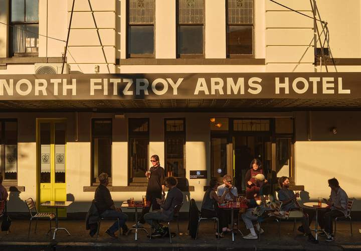 Background image for The North Fitzroy Arms Hotel Reopens with a Light-Handed Refurb But Totally Reinvented Food and Drinks Lineup