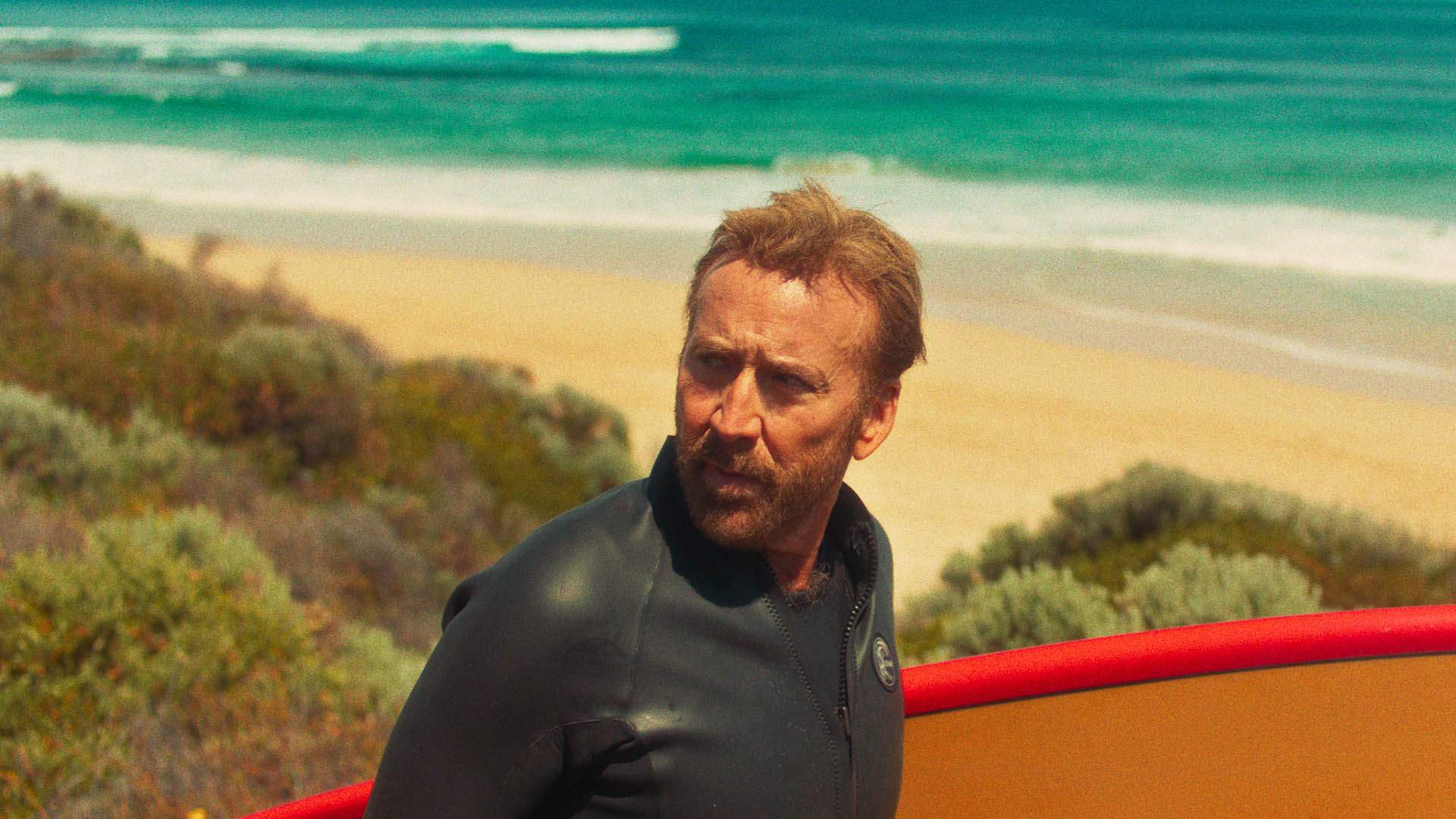 Nicolas Cage Wants His Surfboard Back in the Tense First Clip From Australian Thriller 'The Surfer'