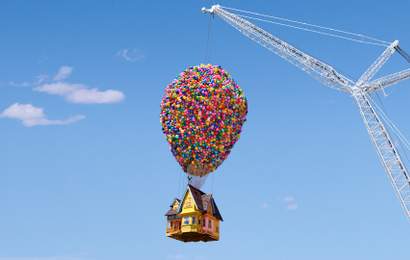 Background image for From the 'Up' House to Prince's 'Purple Rain' Mansion, Airbnb's New Icons Listings Go Big on Pop Culture-Themed Stays