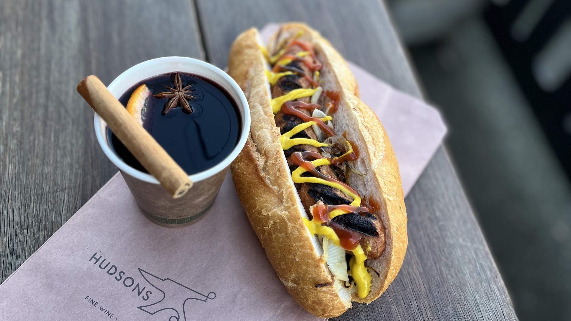 Mulled Wine and Kransky Sausage Sizzle