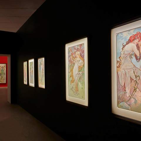 Now Open: A Stunning Alphonse Mucha Exhibition Is Filling the Art Gallery of New South Wales with Art Nouveau Works