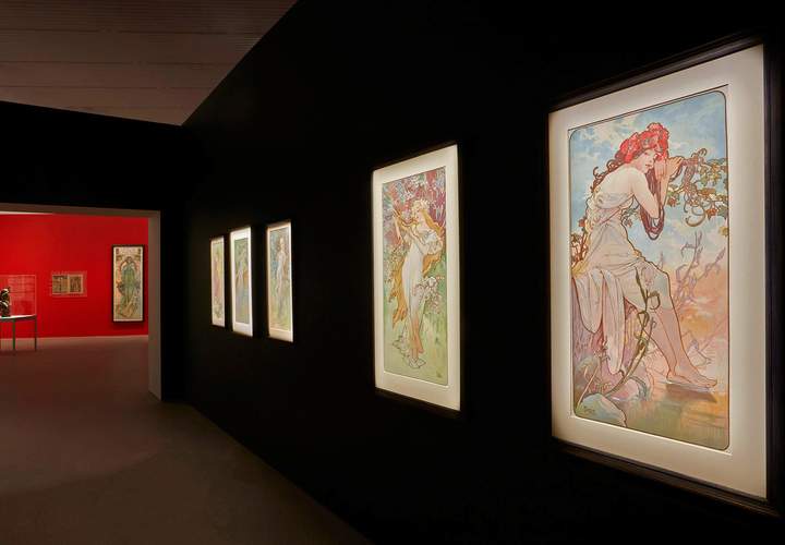 Background image for Now Open: A Stunning Alphonse Mucha Exhibition Is Filling the Art Gallery of New South Wales with Art Nouveau Works