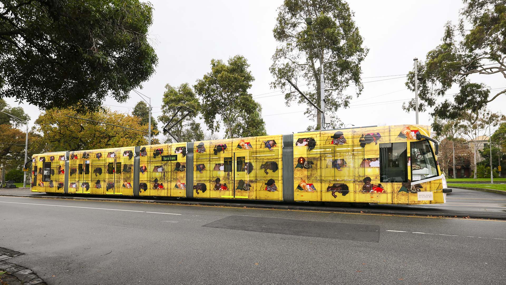 You Can Now Get Around Melbourne on 2024's Stunning Fleet of First Peoples-Designed Art Trams