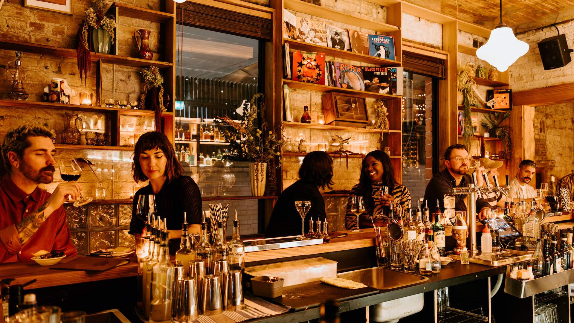 Aster bar in Melbourne's CBD