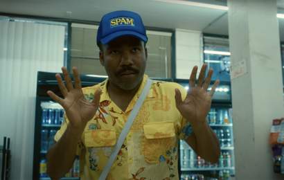 Background image for Donald Glover Plays a Star Musician Fleeing Giant Animals in the Trailer for 'Bando Stone & the New World'