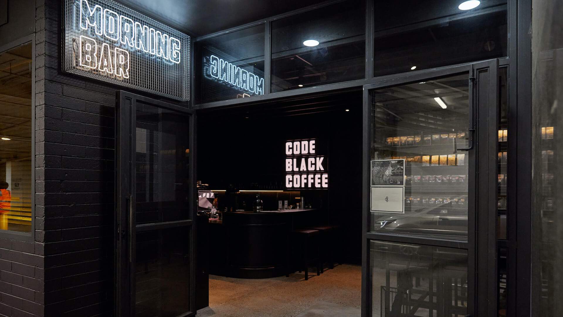 Code Black Coffee Morning Bar in Melbourne CBD