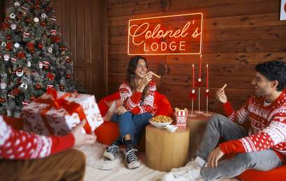 Background image for KFC's Latest Pop-Up Will Get You Celebrating a Chicken-Filled Midyear Christmas in the Blue Mountains