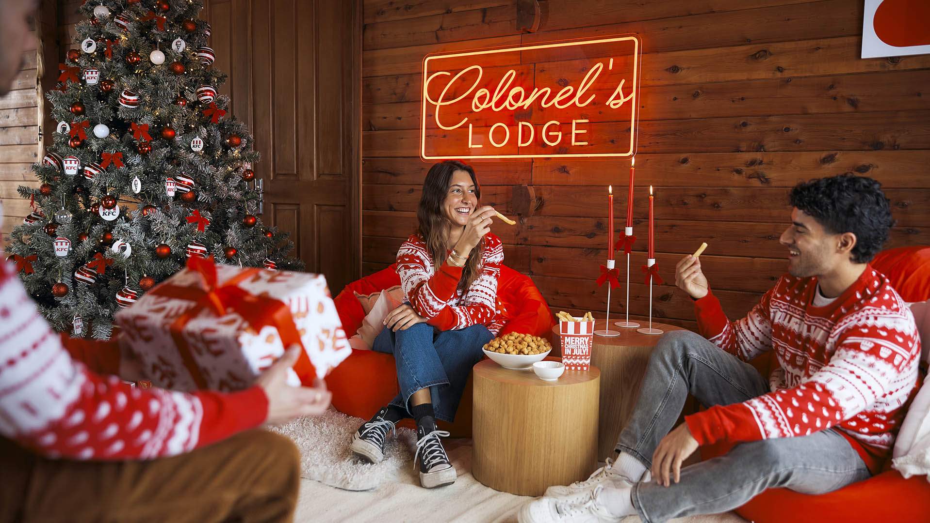 KFC's Latest Pop-Up Will Get You Celebrating a Chicken-Filled Midyear Christmas in the Blue Mountains