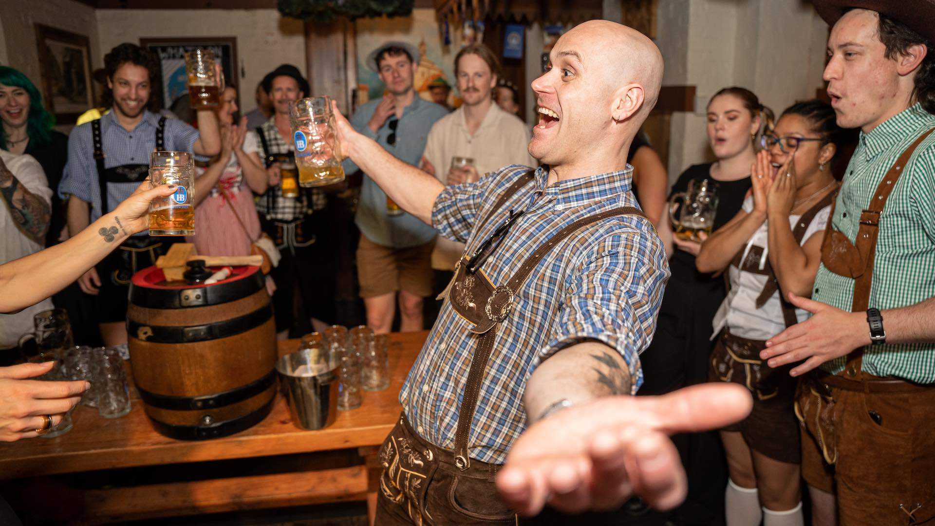 Oktoberfest at Hofbräuhaus