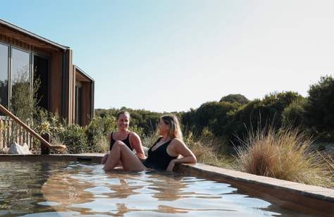 Coming Soon: Peninsula Hot Springs' New Luxury Eco Lodges Have Their Own Geothermal Baths with Wetland Views