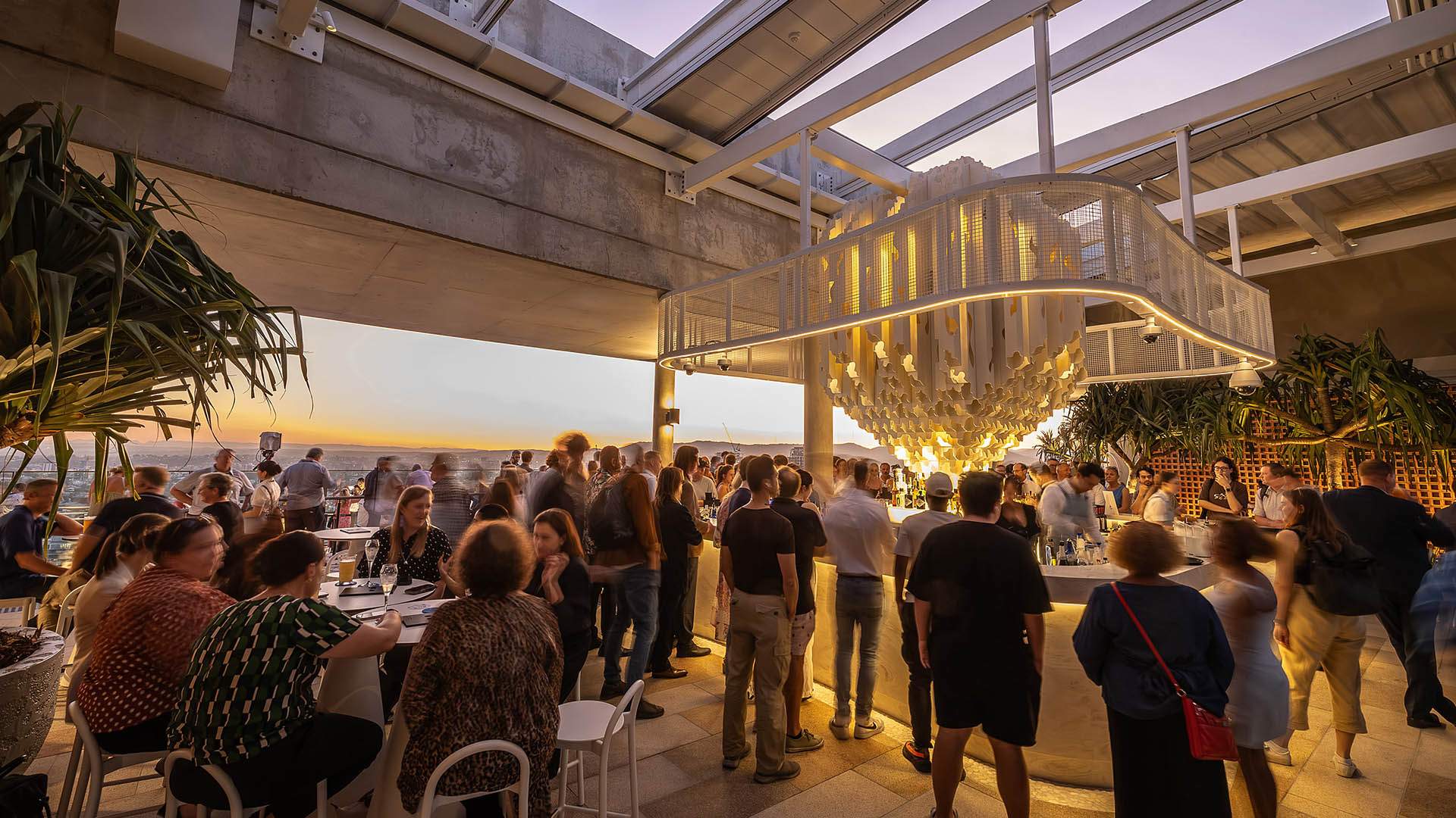 Now Open: Queen's Wharf's Sky Deck Has Levelled Up Brisbane's Sky-High Bars and Eateries 100 Metres Above the City