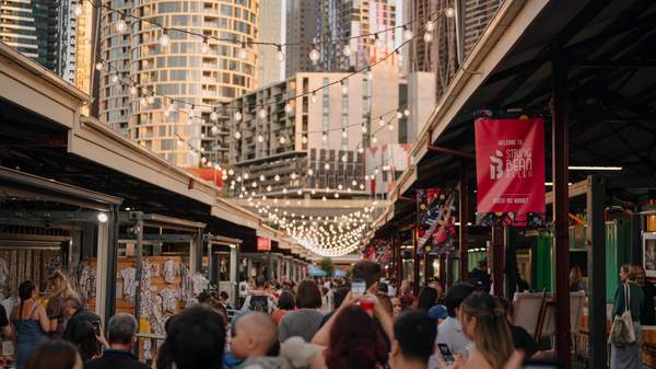 Queen Vic Market - Spring- Fringe Flavours Night Market 2024