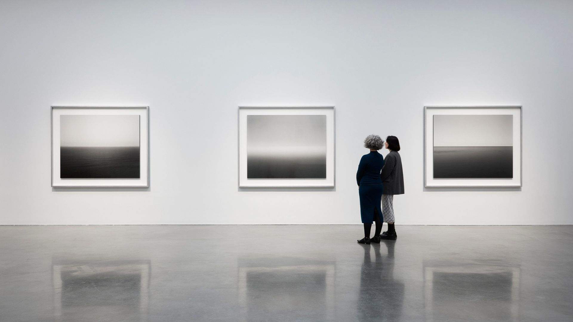 Hiroshi Sugimoto, installation view, Hiroshi Sugimoto: Time Machine , Museum of Contemporary Art Australia, 2024, image courtesy the artist and Museum of Contemp orary Art Australia , © the artist, photograph: Zan Wimberley