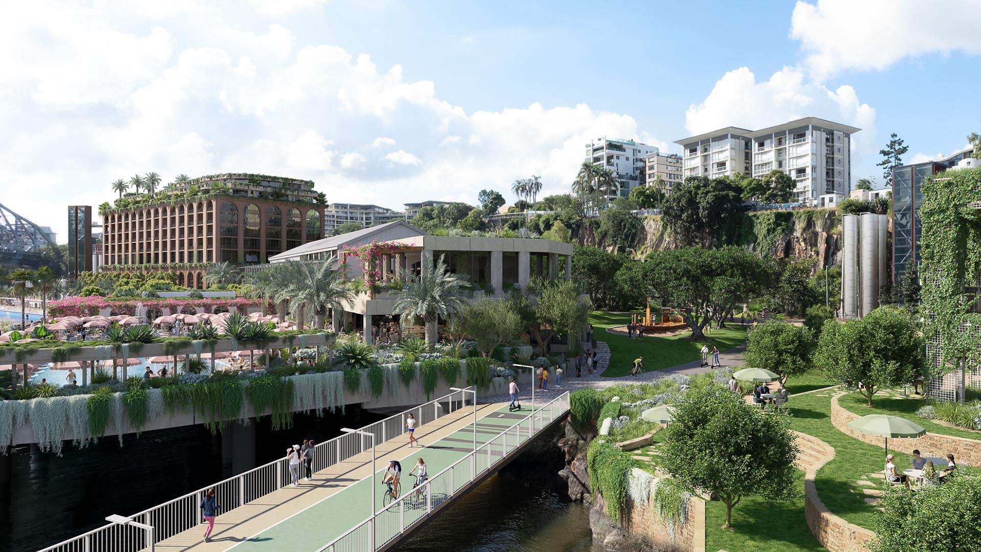 Howard Smith Wharves Has Announced Huge Redevelopment Plans, Adding a New Overwater Pool, Hotel and Music Hall