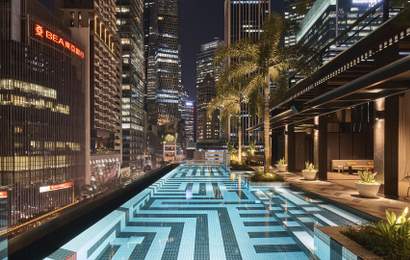 Background image for Now Open: QT's Lavish New Singapore Hotel Boasts 134 Rooms, a Rooftop Bar and Pool, and a Stellar Location