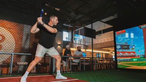 Get Swinging: The Ballpark Is Brisbane's New American-Themed Interactive Sports Bar with Its Own Batting Cage