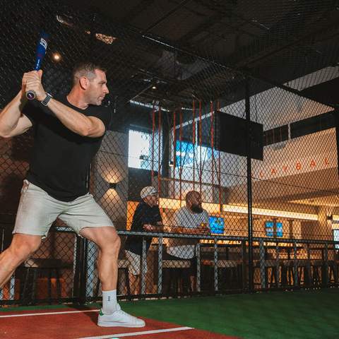 Get Swinging: The Ballpark Is Brisbane's New American-Themed Interactive Sports Bar with Its Own Batting Cage