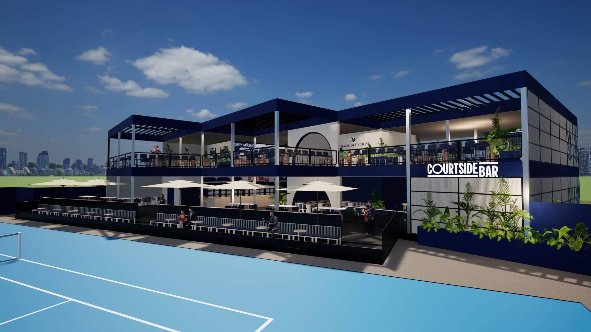 Australian Open 2025 - food and drink