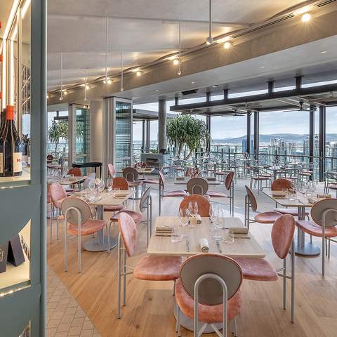 Now Open: Aloria Is Pairing Brisbane Vistas with European-Influenced Steak and Seafood Dishes Atop Queen's Wharf Sky Deck